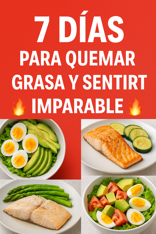 🔥 7 Días para Quemar Grasa y Sentirte Imparable 🔥