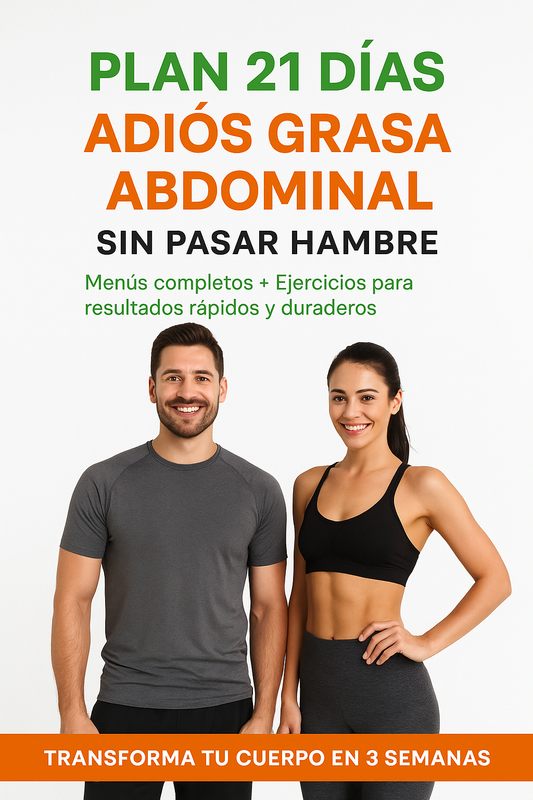 🏋️‍♀️📚 PLAN 21 DÍAS FITNESS 💪🔥 – Alimentación + Entrenamiento para Resultados Reales